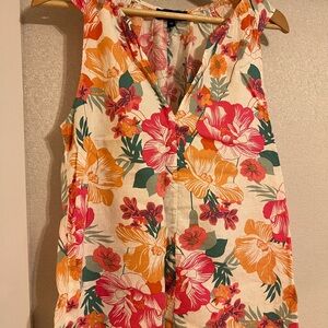 Rachel Zoe Multicolor Floral Blouse